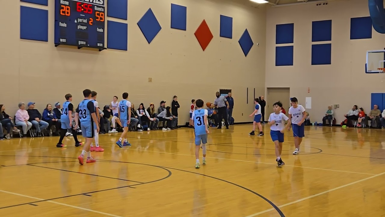 (BOYS 6TH GRADE) McCully vs Western Reserve Blue Devils - 2nd HALF