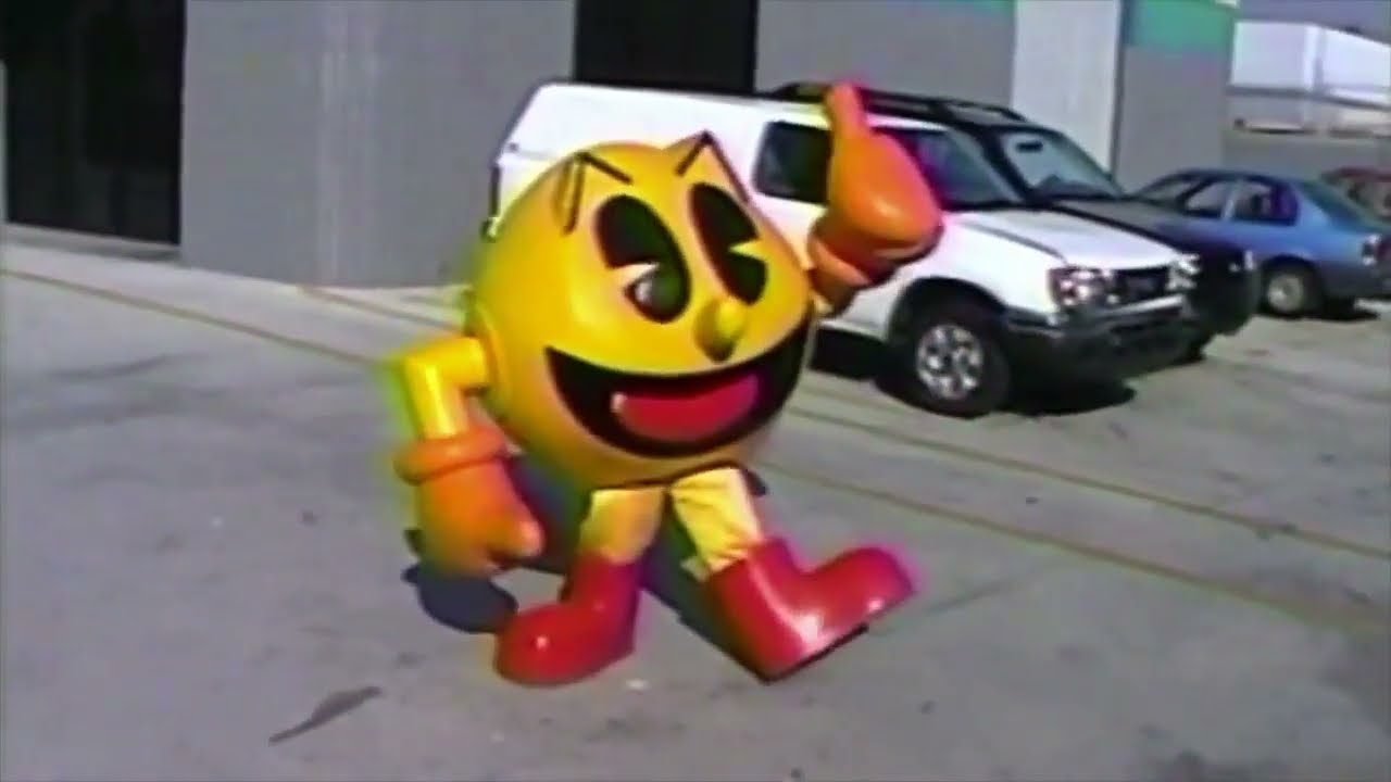 E3 1999 Pac-Man Mascot Suit BHTS/Test Footage