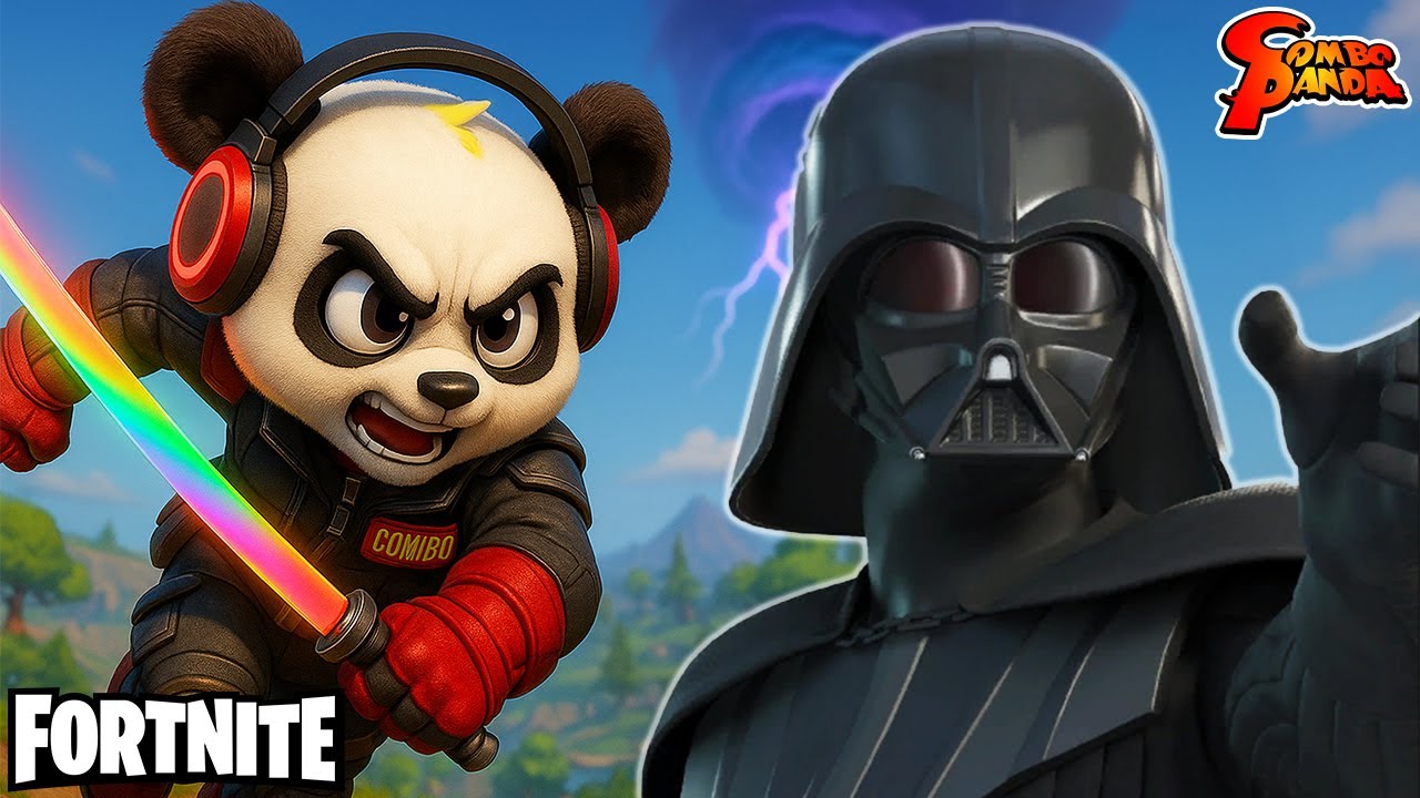 DARTH VADER JOINED MY TEAM IN FORTNITE!