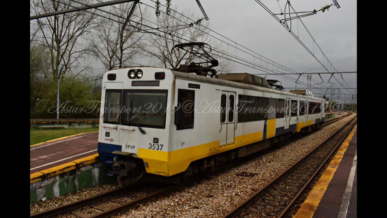 Trenes en El Berrón