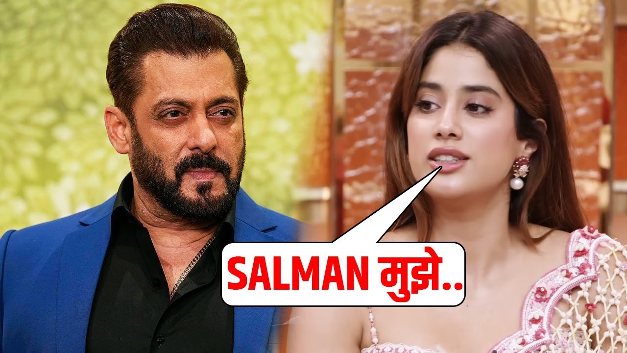 Janhvi Kapoor HeartWining Gesture for Salman Khan | Bollywood | iifa awards |filmfare