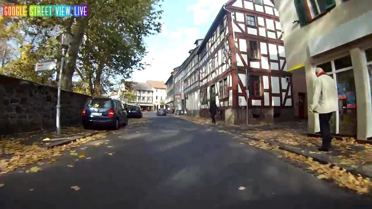 Google Street View Lich Hessen Germany Deutschland