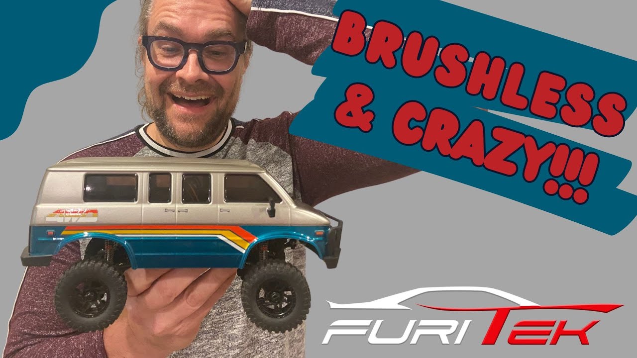 How to Make Your RC Crawler Go Fast! Bonkers Furitek Brushless Upgrade! #rc #cr18p #scx24  #fcx24