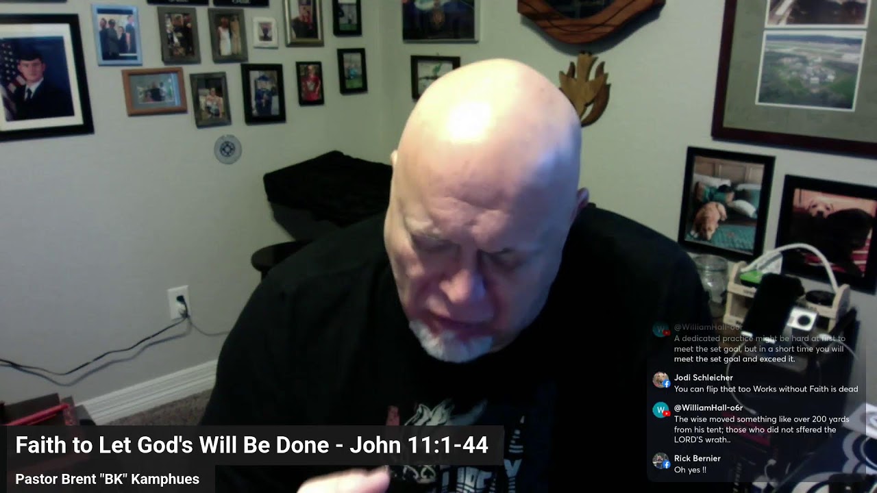 Faith to Let God's Will Be Done