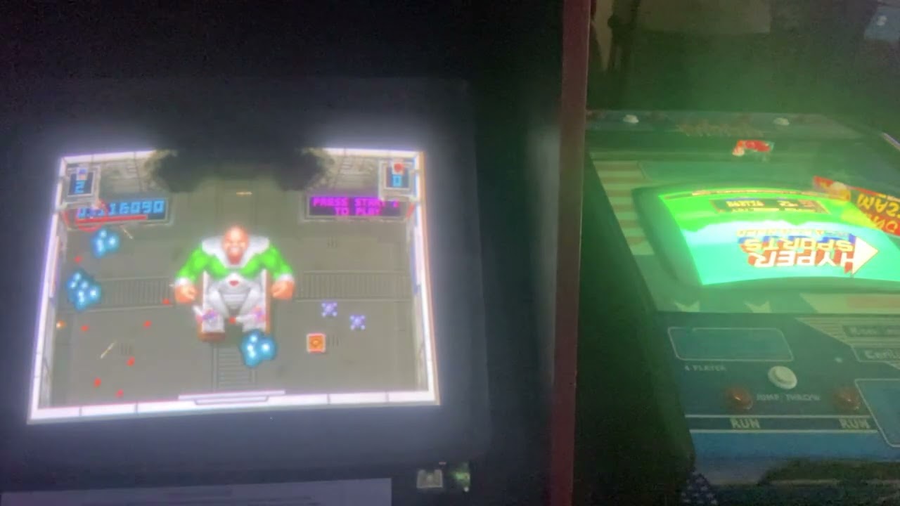 Smash TV 4802640 points winter yolympics at Arcade Club Leeds