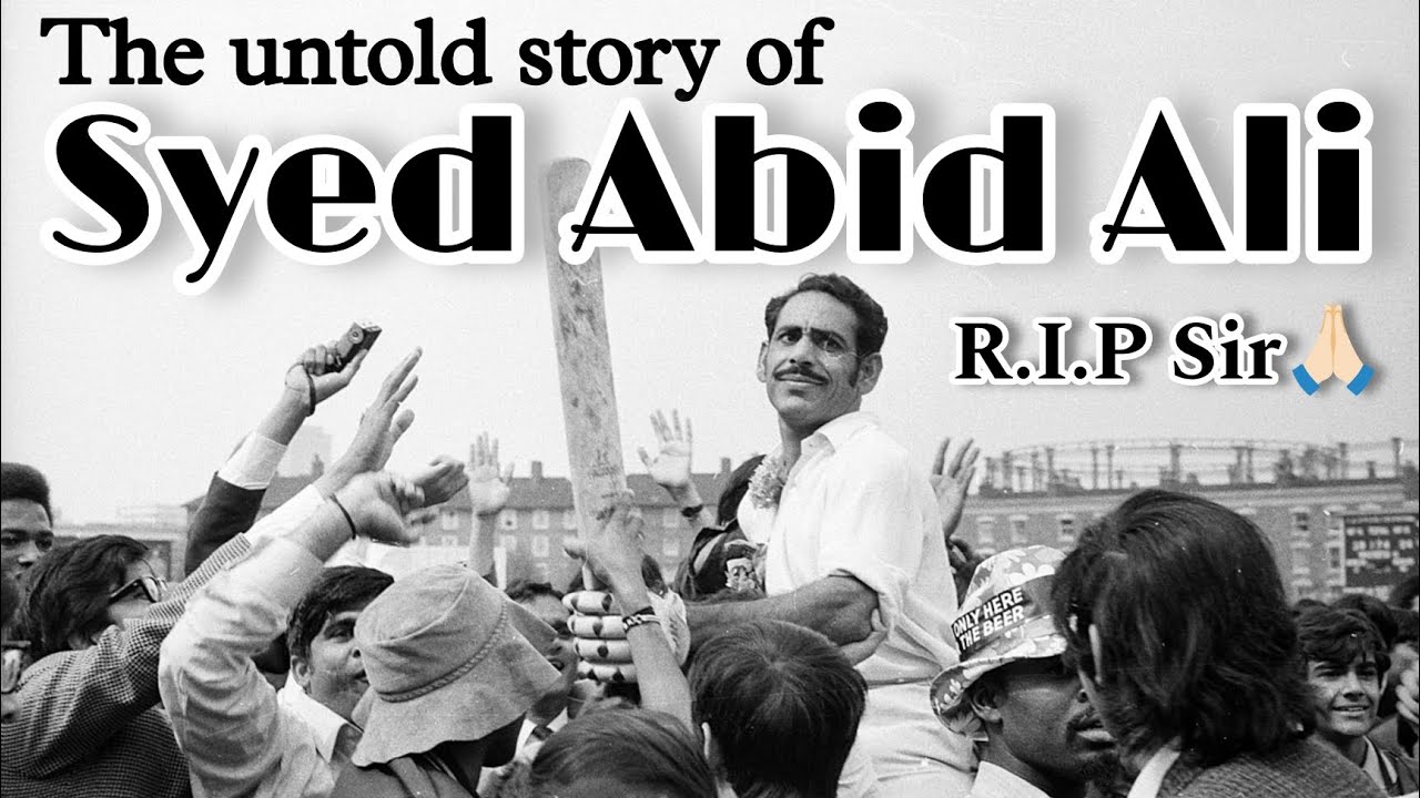 Untold story of Syed Abid Ali || Legend || RIP sir 🙏🏻