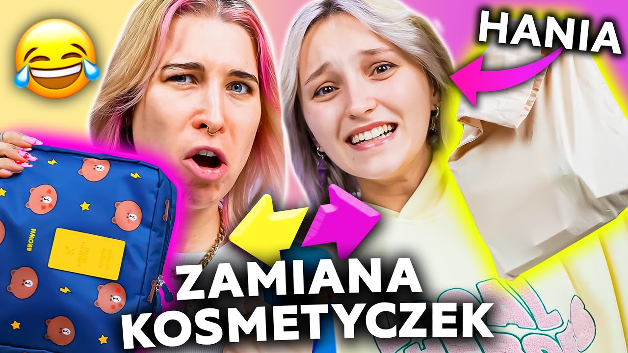♦ HANIA PRZYNIOSŁA WOREK! 🤣 NAJTRUDNIEJSZA ZAMIANA KOSMETYCZEK z Genzie ♦ Agnieszka Grzelak Beauty