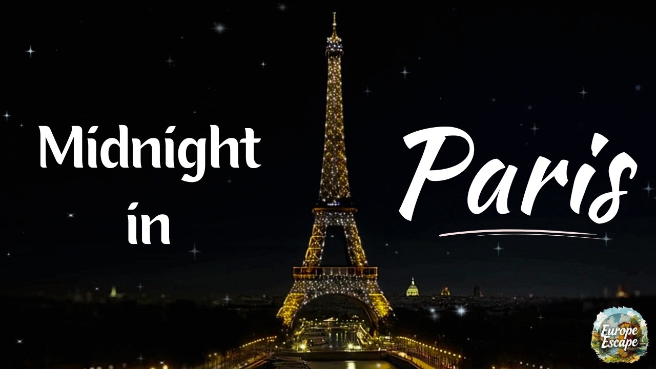 Midnight in Paris 🗼 Relaxing Paris Night Music & Café Jazz