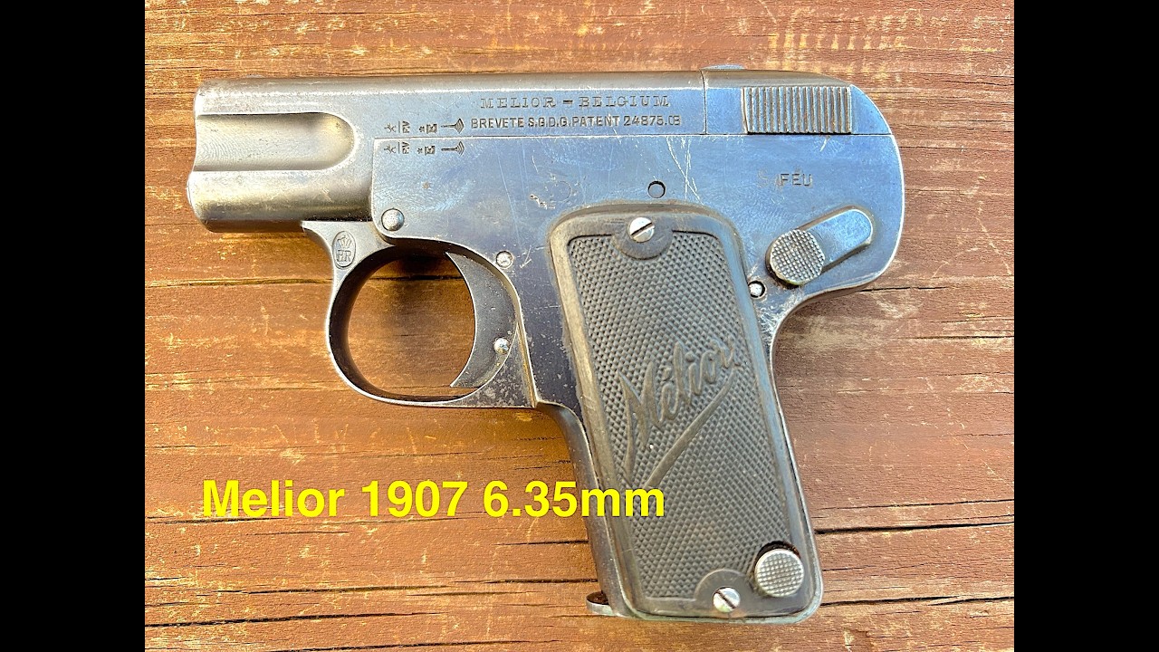 Пистолет Melior 1907 калибра 6,35 мм