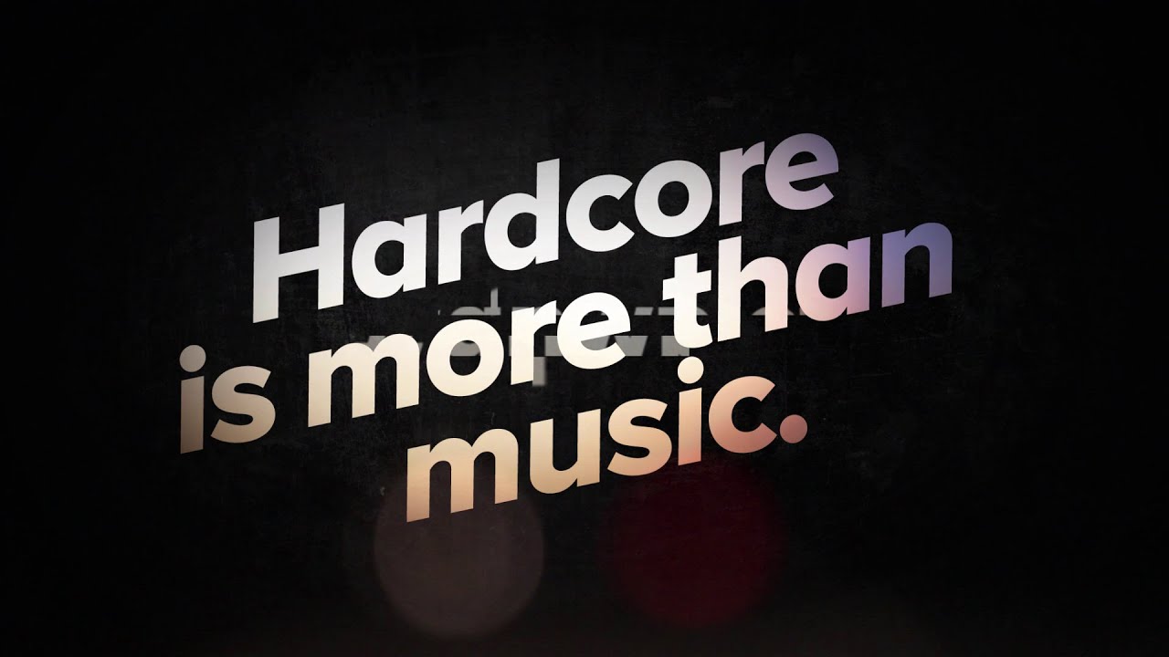 Hardcore is more than music