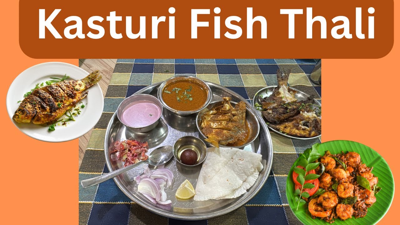 Fish Thali Feast at Kasturi, Alibaug | Authentic Coastal Flavors 