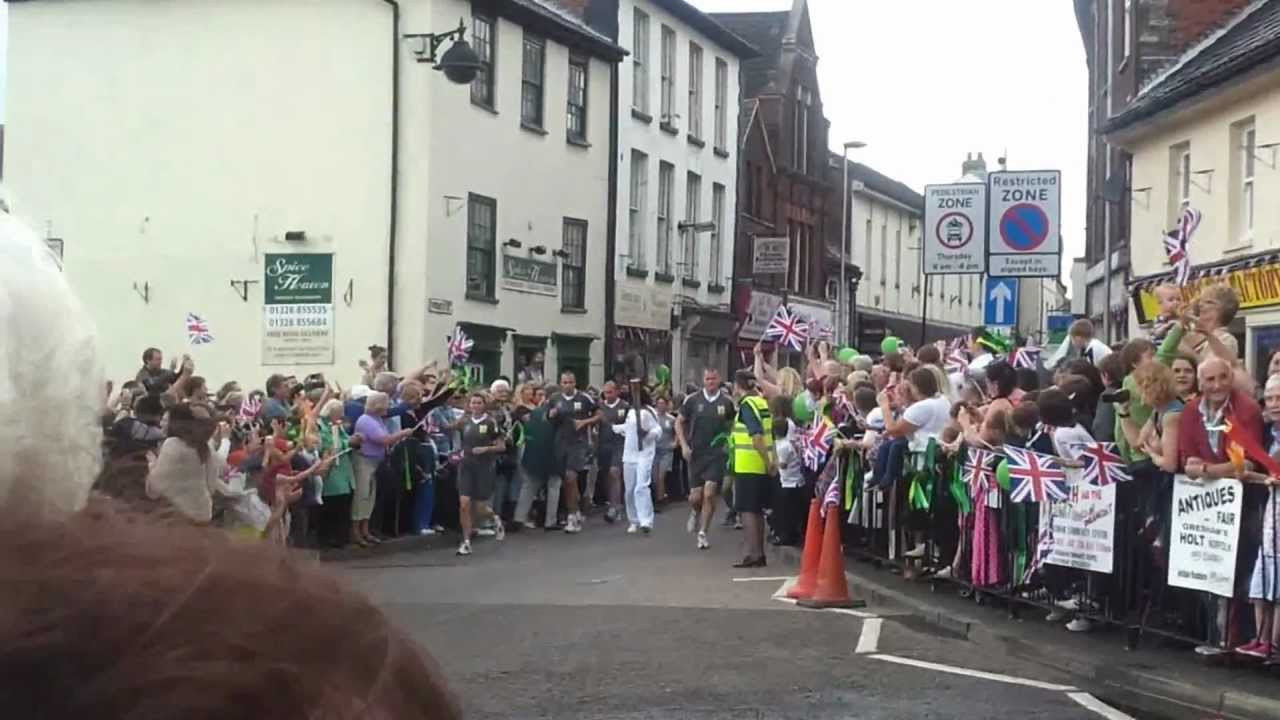 Olympic Torch in Fakenham 04/07/12