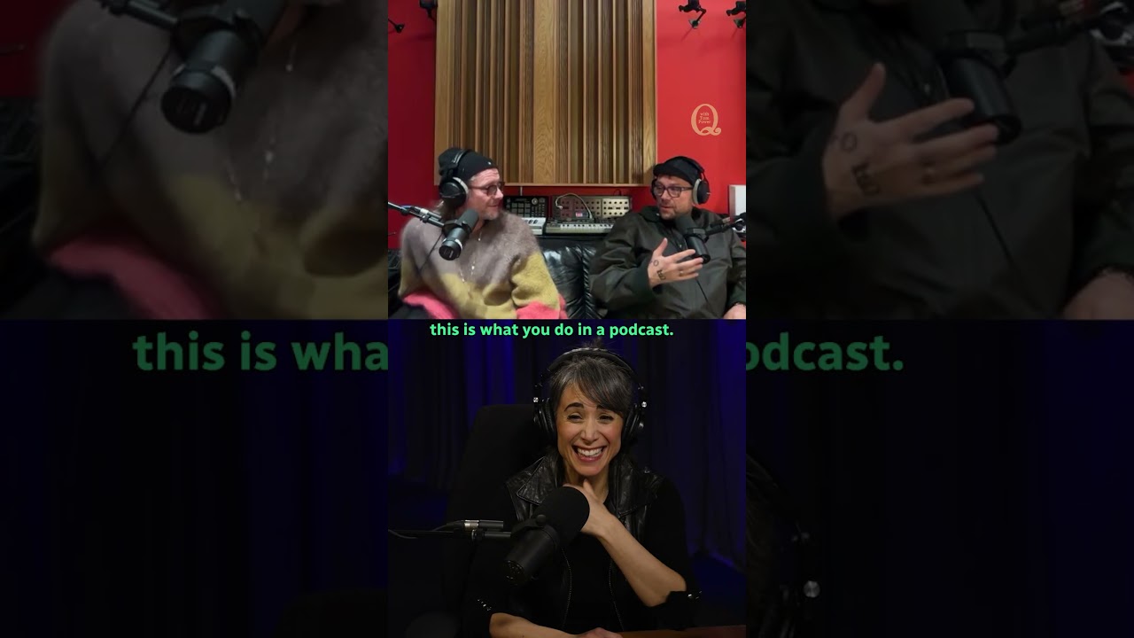 Gorillaz monkeying around on Q