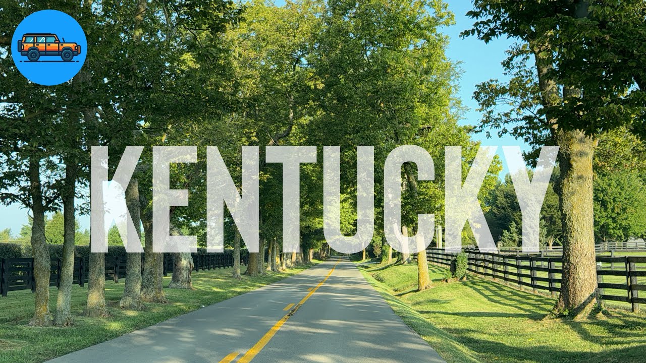 Driving the Most Beautiful Roads in America. Horse country in Kentucky.