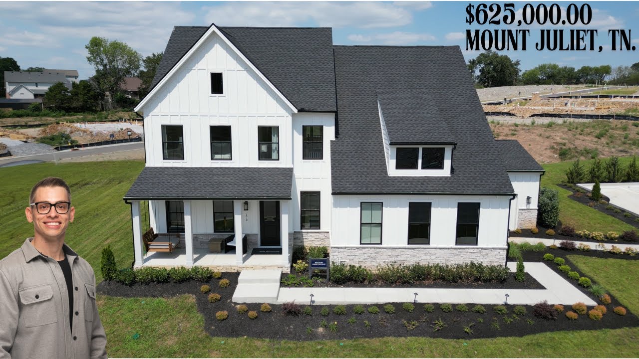Tour a Stunning Toll Brothers Model Home in Mount Juliet, TN | Watch Now!