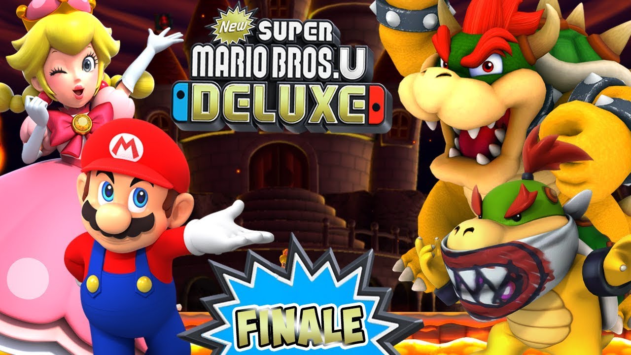 ABM:  Super Mario Bros U Deluxe!! FINALE Gameplay *Special Guest is here!!* !! ᴴᴰ