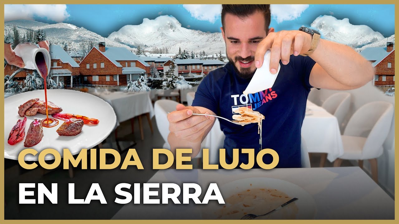 El Restaurante más CARO y ELEGANTE de la SIERRA de MADRID