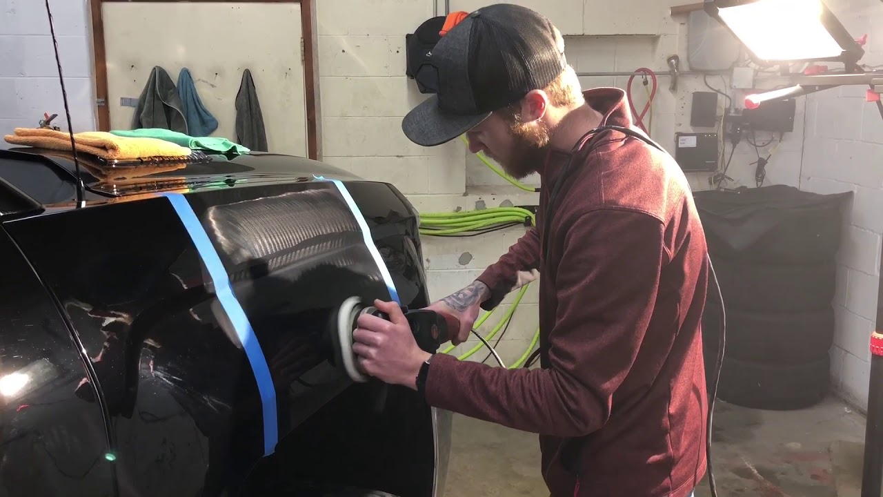 How to fix bodyshop buffing holograms
