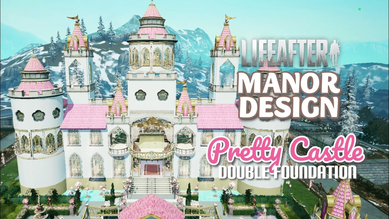 LifeAfter | Manor Design | Pretty Castle 🏰| Double Manor | How To Build | by Vovkysha