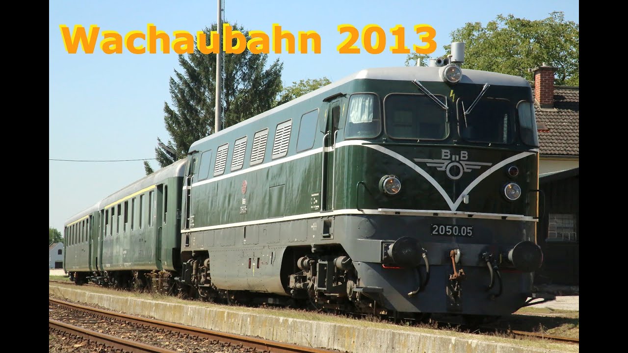 Wachaubahn 2013, Züge auf der Wachaustrecke Krems - Emmersdorf