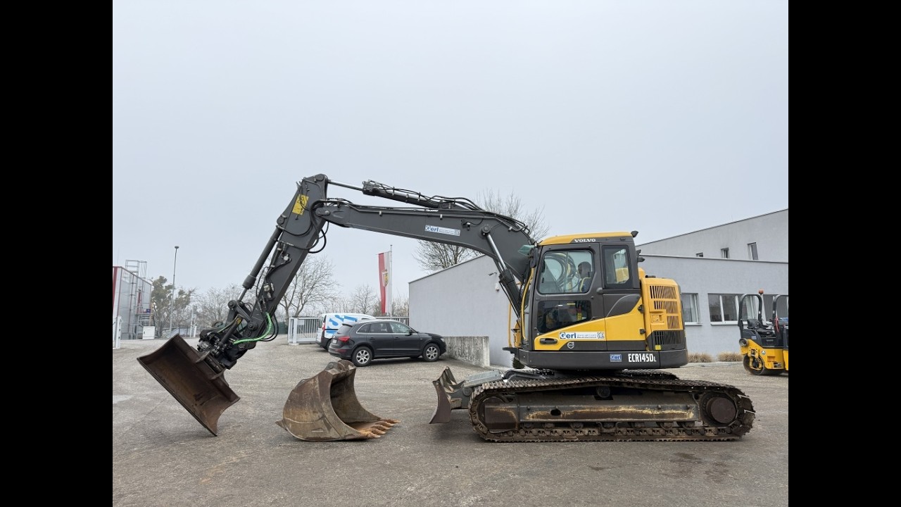 #viral Volvo ECR 145 DL year 2013