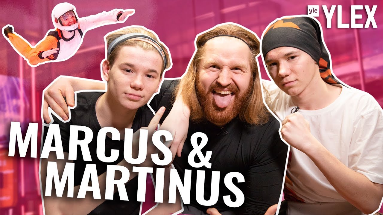 FLYING WITH MARCUS & MARTINUS!!