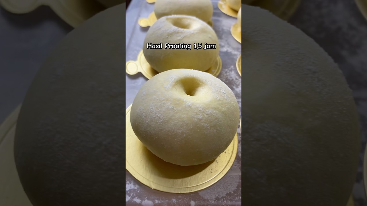 Hasil Proofing 1,5 jam #donat #proofingdonat #resepdonat