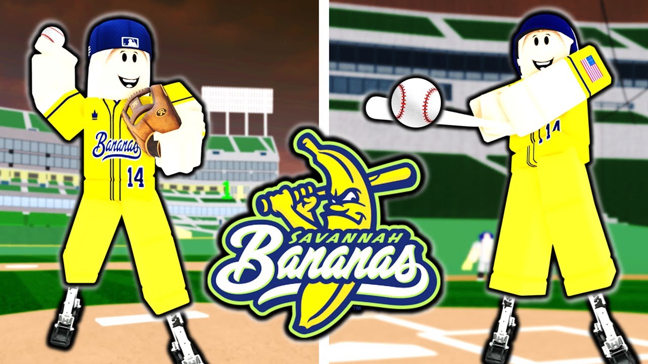 The SAVANNAH BANANAS Take Over Roblox HCBB!