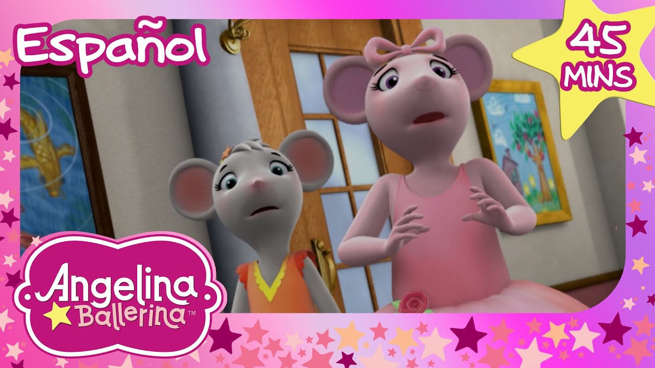 Noche Mágica de Halloween | Fiesta para Niños | Angelina Ballerina | 9 Story Kids en Español