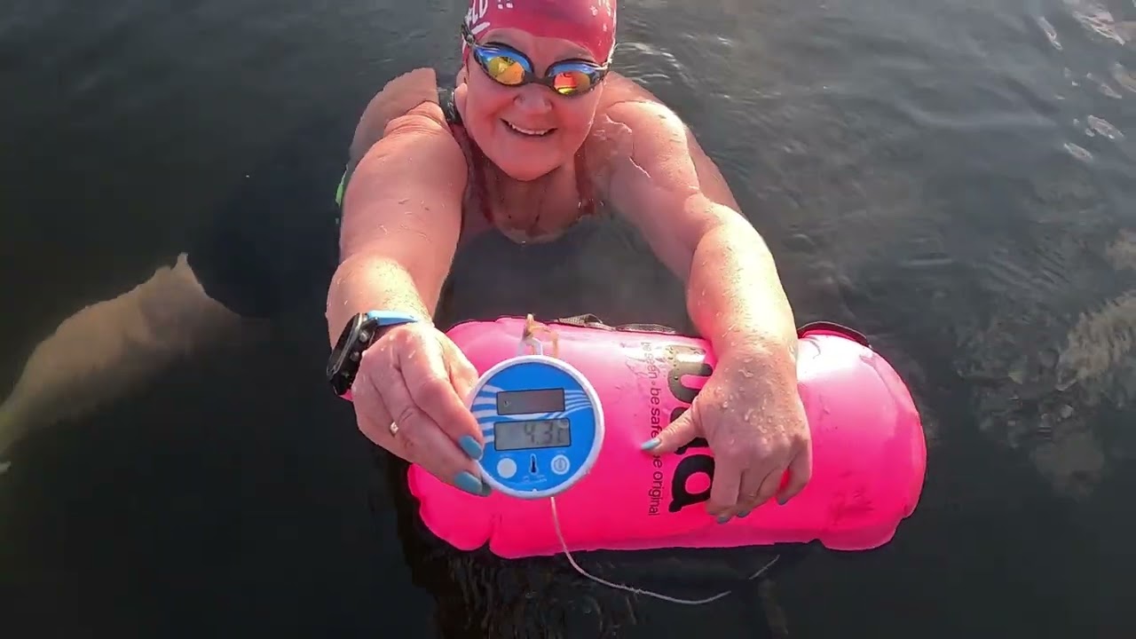 333m ❄️🏊‍♀️ / Hald Sø vinter svømning