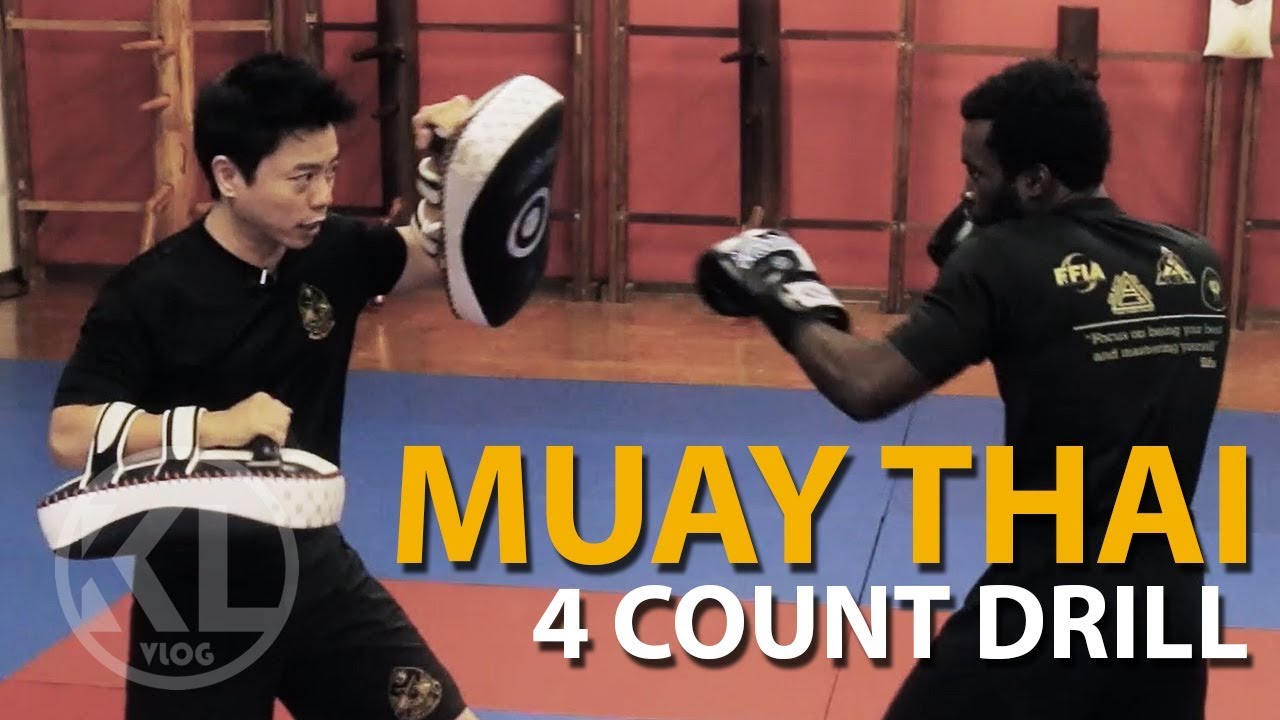 Muay Thai | Using 4 Count Drill to create ANY effective combinations!