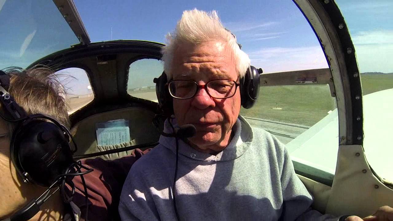 Jim and I fly the Ercoupe