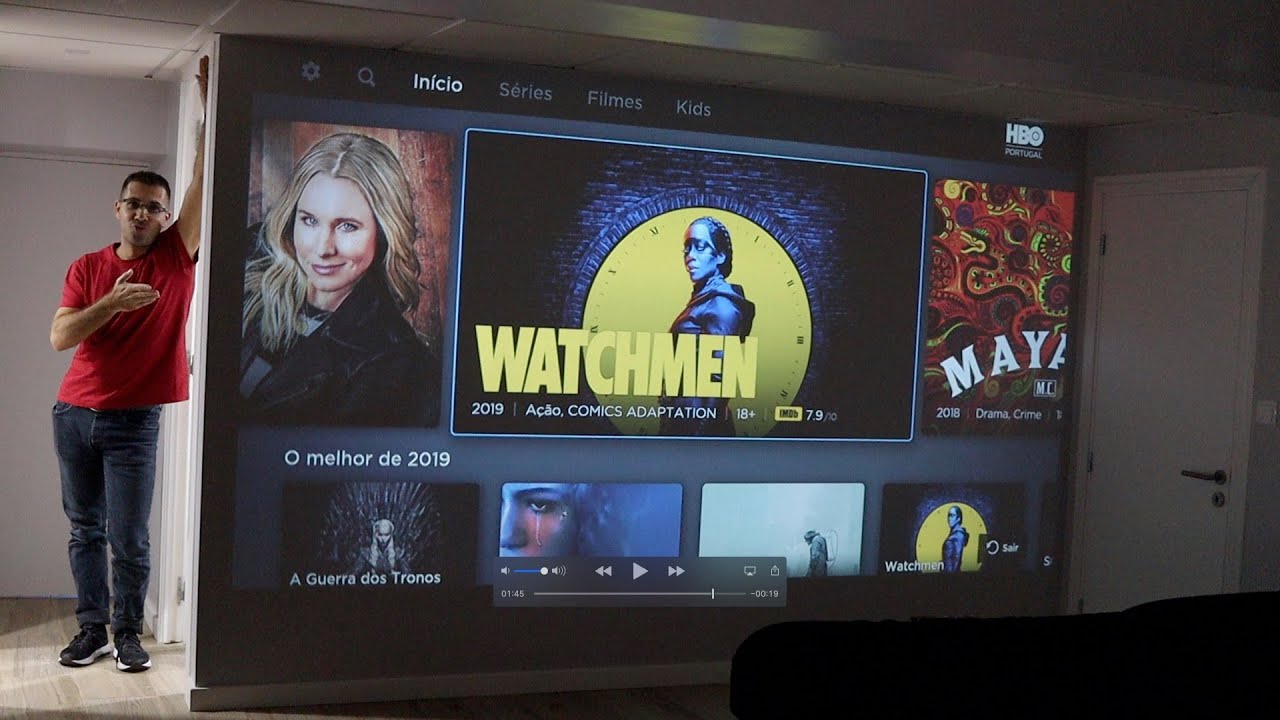 Projector 1080p 200 INCHES 😀🎬 Vankyo Performance 620