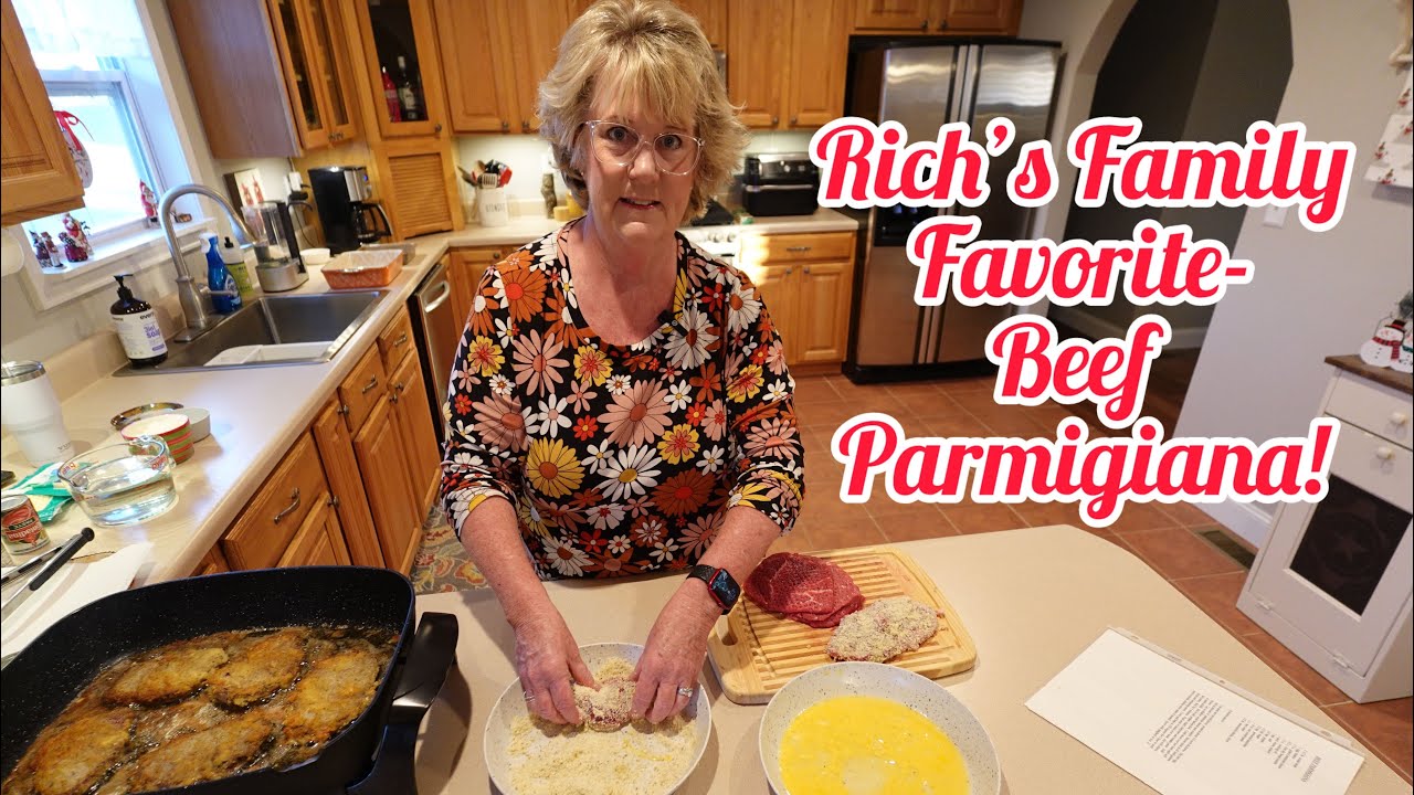 Rich’s Family Favorite Beef Parmigiana!