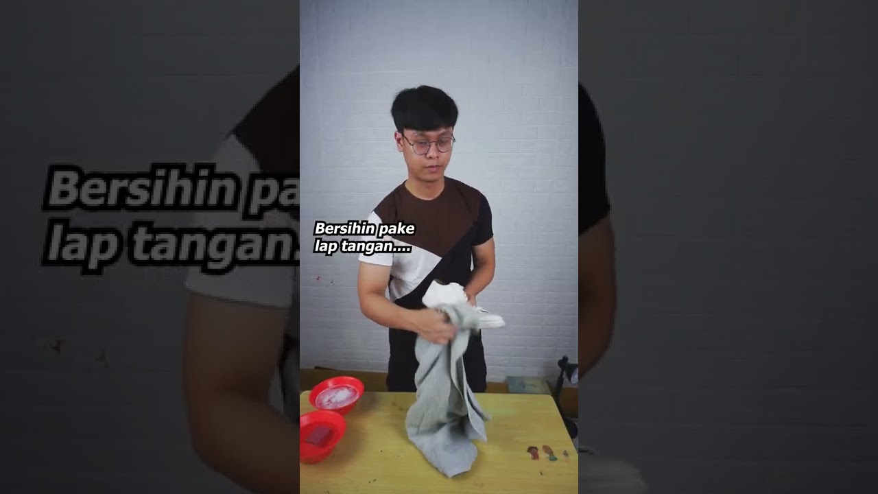 Cara Bersihin Sepatu TANPA HARUS KE TOKO CUCI!