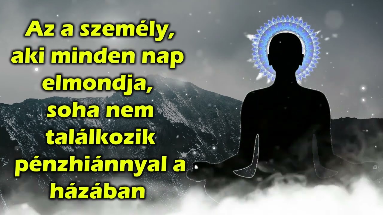Az a szem&eacute;ly, aki minden nap elmondja, soha nem tal&aacute;lkozik p&eacute;nzhi&aacute;nnyal a h&aacute;z&aacute;ban