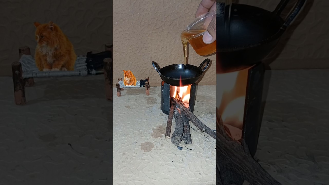 Mini stove | Miniature cooking @princeydtv  #shorts #ytshorts #youtubeshorts