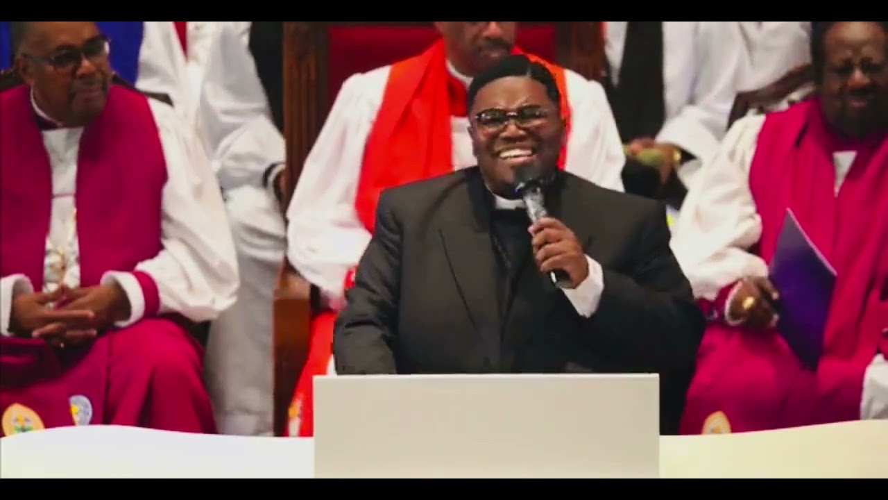 Elder Naman Potts singing Marvelous by Walter Hawkins at Bishop Levi E Willis II National Service