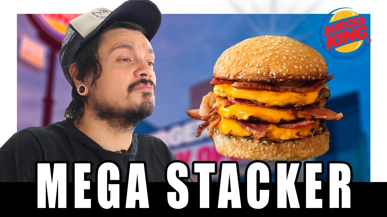 FAÇA O MEGA STACKER DO BURGER KING EM CASA - XEPA!