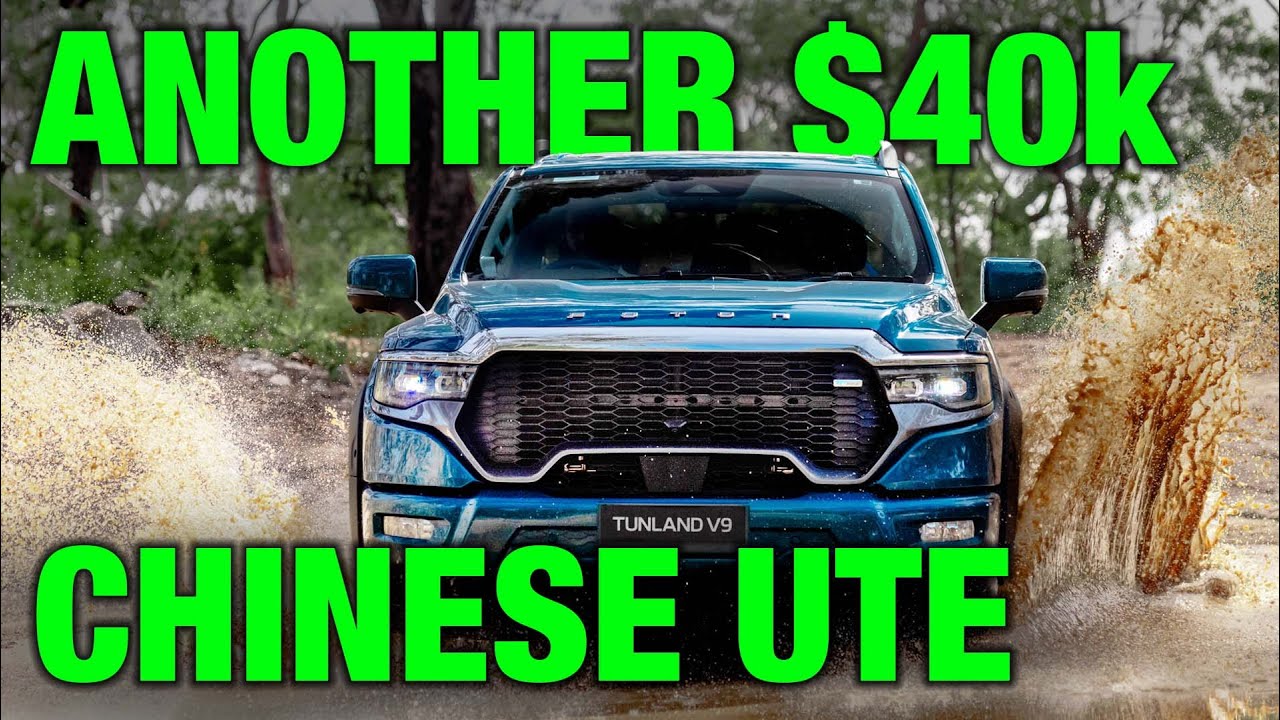 Here comes another $40k Chinese ute. Should you buy the Foton Tunland? | Auto Expert John Cadogan