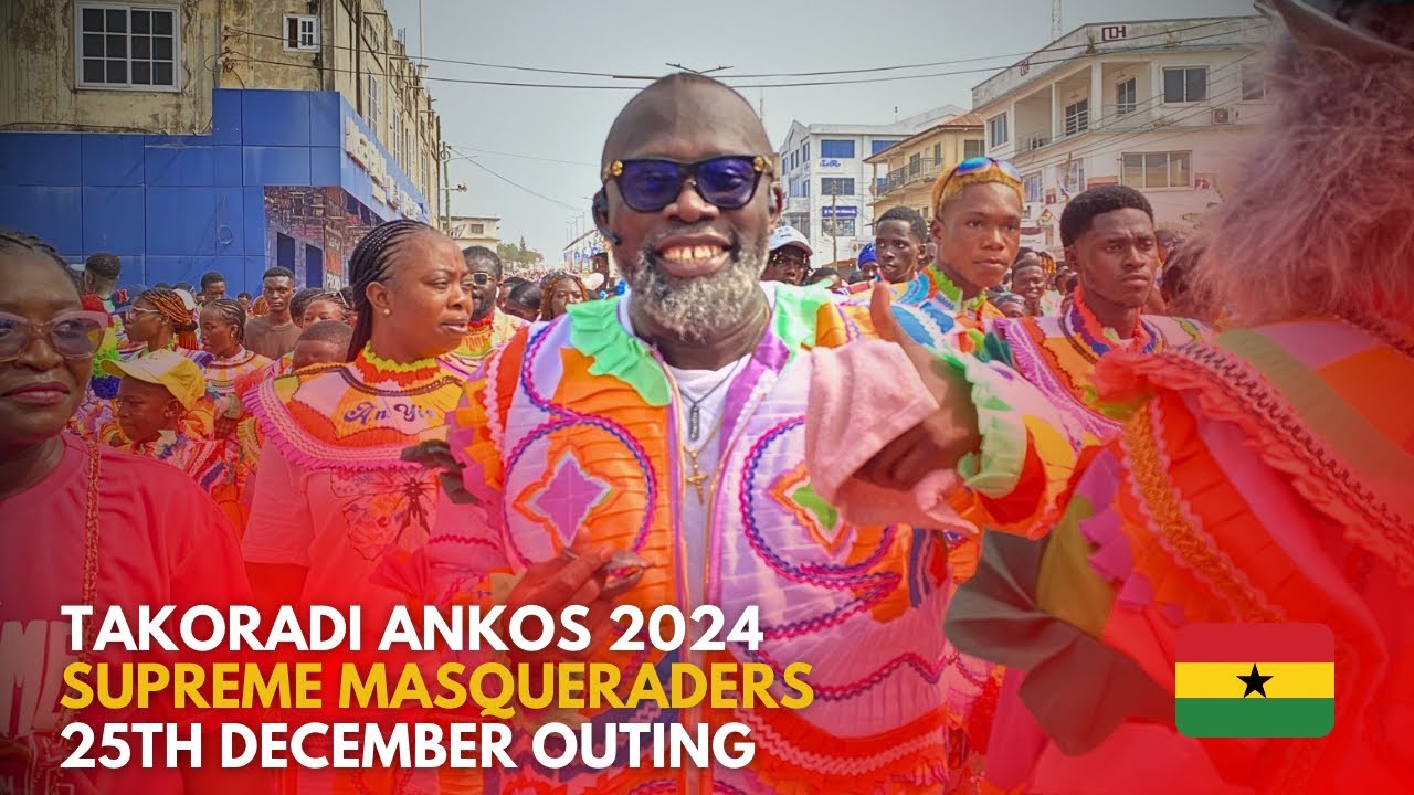 Takoradi Ankos 2024: Supreme Masqueraders 25th December Outing