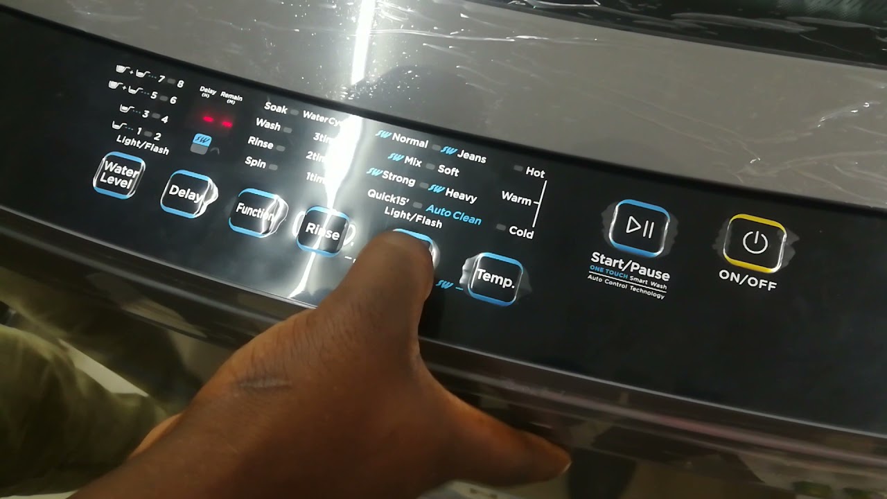 How to Operate a 10kg Washing Machine [Nexus] #cool60 #washingmachine #mufasa