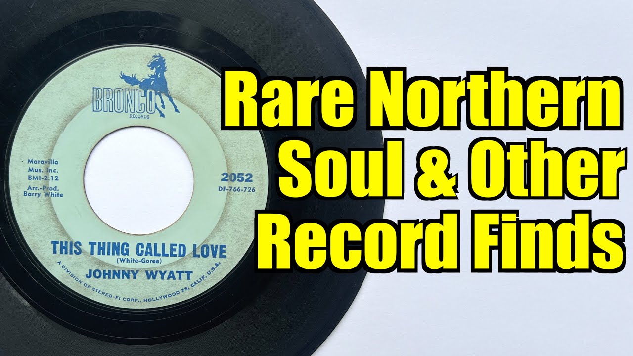Редкие находки виниловых пластинок в стиле Northern Soul и других жанров (45/78/LP).