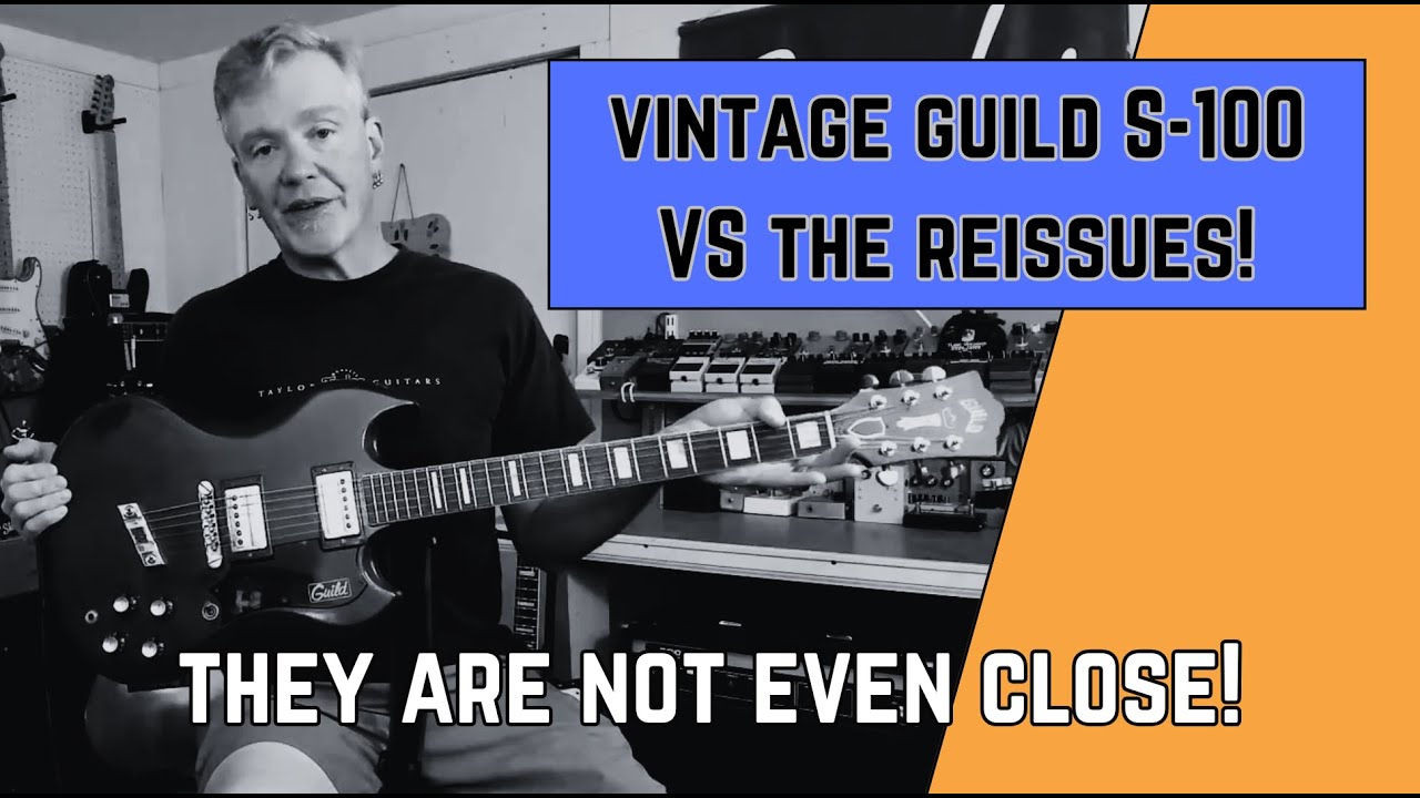 Vintage Guild S-100 Polara's VS The Reissues!