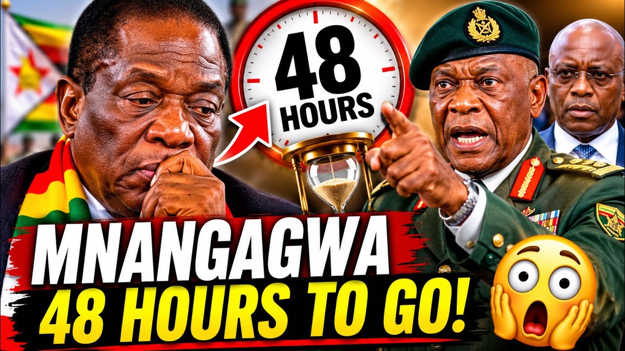 BREAKING NEWS MC‼️Mnangagwa Given 48 Hours To Resign: (Chimhukutira)😳 