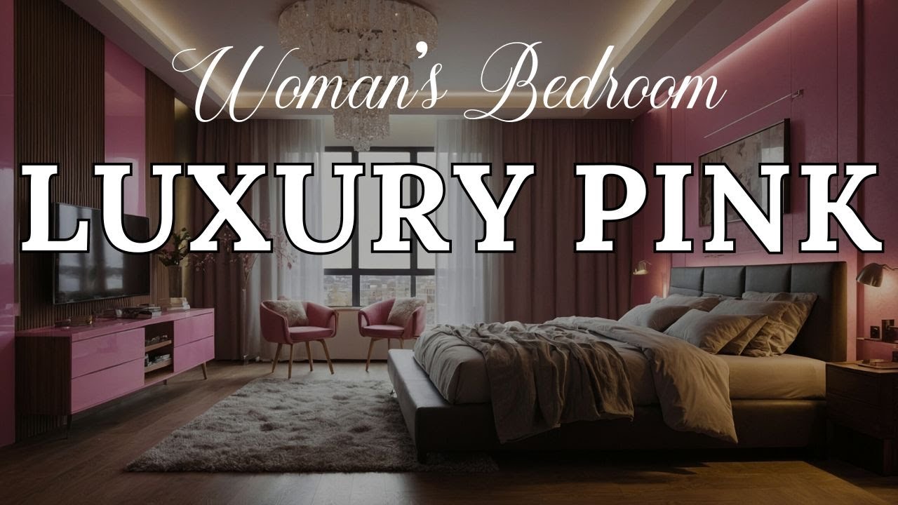 Luxury Pink: Bedroom Interior Ideas for a Woman's Retreat 🌸💕How to Decorate Pink Interiors