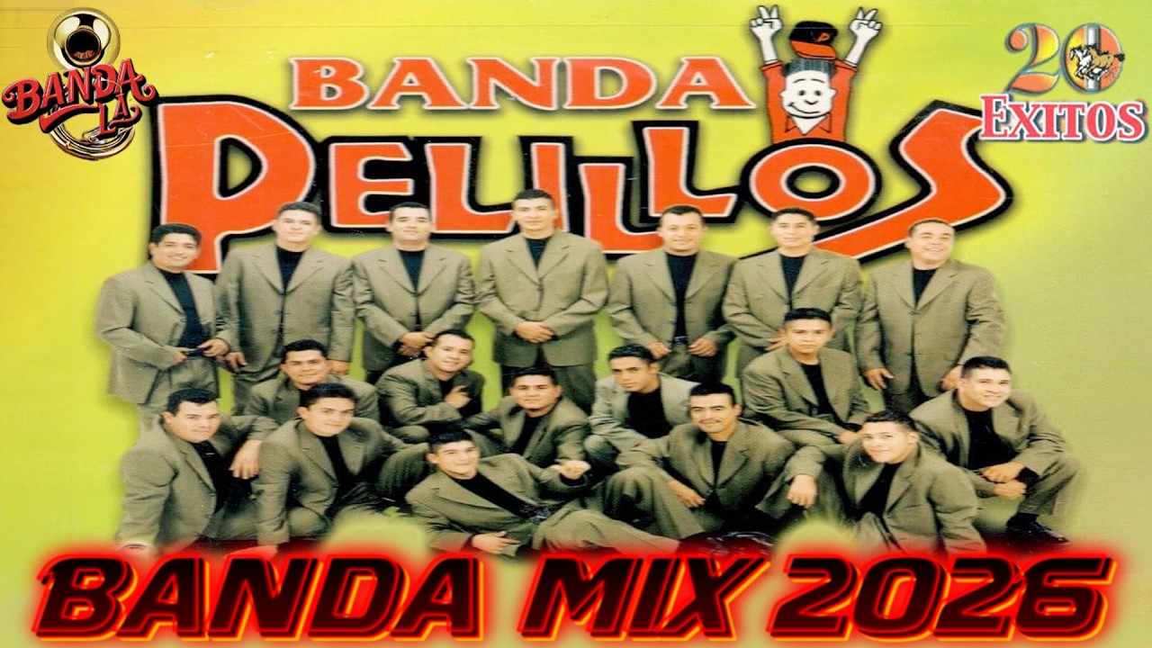Banda Pelillos - Puras Cumbias 💃 20Gandes exitos
