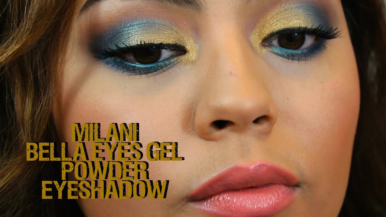Milani Bella Eyes Gel Powder Eyeshadow Review + Tutorial