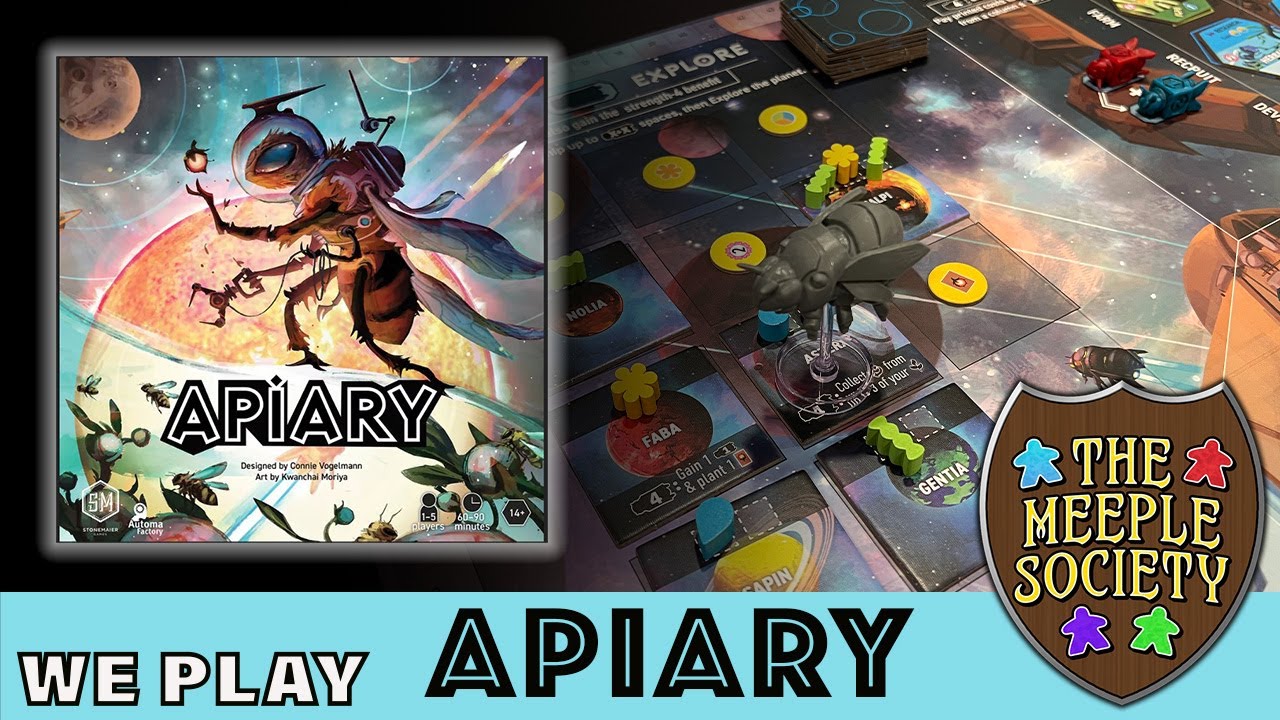 Apiary:  2-player Playthrough & Teach