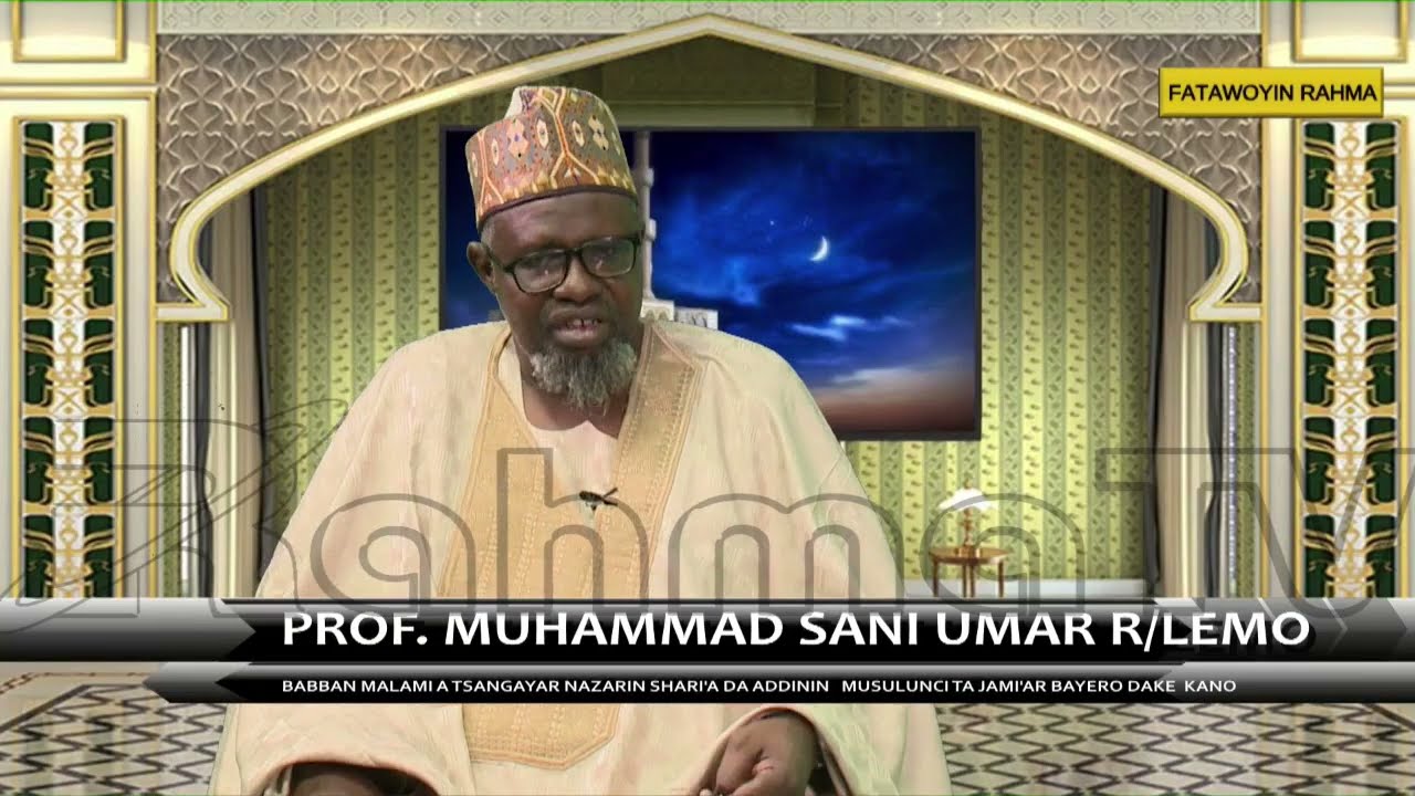 Hukuncin Ittikafi A Watan Da Bana Ramadan Ba Daga Prof. Muhammad Sani Umar Rijiyar Lemo